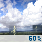 Friday: Showers And Thunderstorms Likely