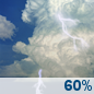 This Afternoon: Showers and thunderstorms likely. Partly sunny. High near 95, with temperatures falling to around 90 in the afternoon. Heat index values as high as 107. South wind around 9 mph. Chance of precipitation is 60%. New rainfall amounts between a quarter and half of an inch possible. This Afternoon: Showers And Thunderstorms Likely
